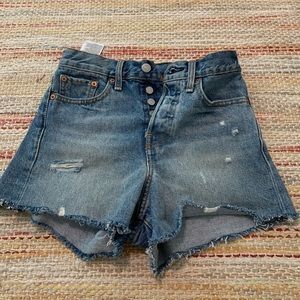 Levi denim shorts